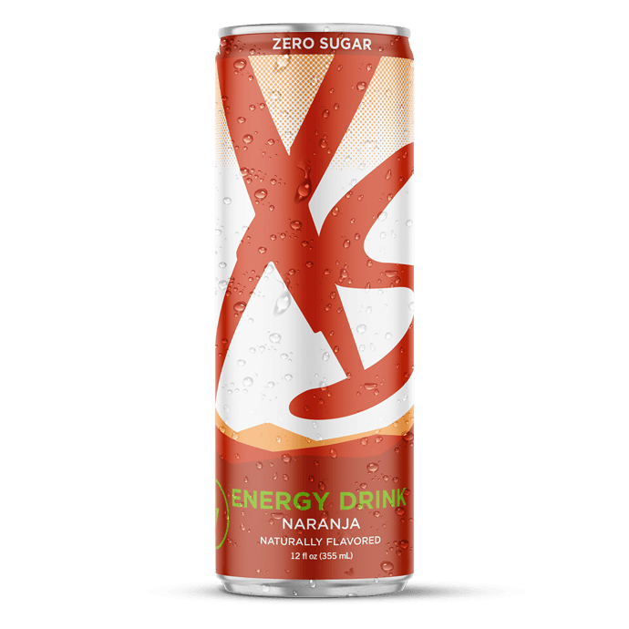XS Energy Drink: Naranja